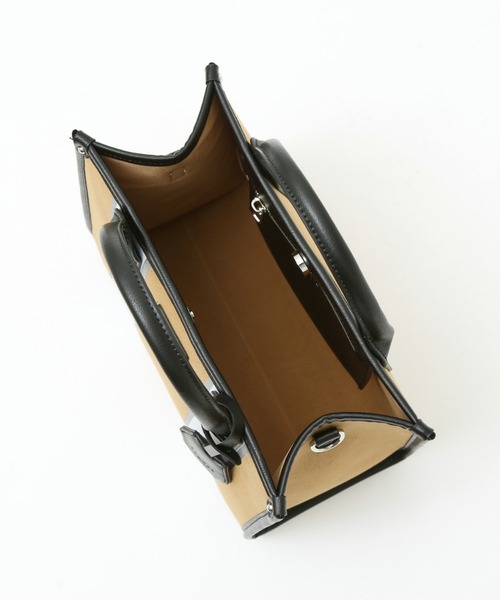 LOWELL things（ロウェル　シングス）の「●【WEB限定】ペイントライントートBAG（トートバッグ・レディース・ベージュ/パープル・フリー）」の15枚目の写真