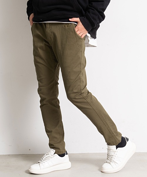 GERRY（ジェリー）の「『GERRY/ジェリー』チノストレッチクライミングスキニーパンツ（チノパンツ・メンズ・オリーブ/ベージュ/ブラック/オフホワイト/ダークベージュ・LL/M/L）」の18枚目の写真