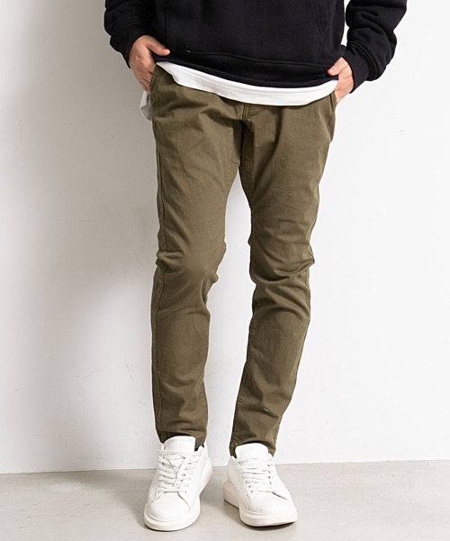 GERRY（ジェリー）の「『GERRY/ジェリー』チノストレッチクライミングスキニーパンツ（チノパンツ・メンズ・オリーブ/ベージュ/ブラック/オフホワイト/ダークベージュ・LL/M/L）」の19枚目の写真