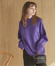 ANGIE | オーバーサイズハイネックニット(ニット/セーター)