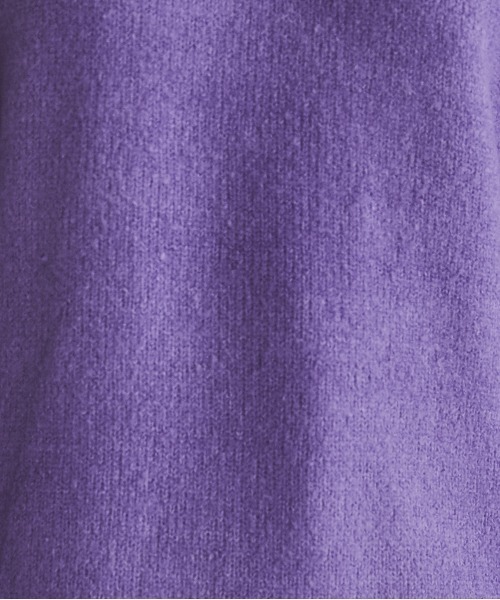 ANGIE（アンジー）の「オーバーサイズ ハイネックニット（ニット/セーター・レディース・ブラック/杢グレー/アイボリー/オレンジ/ライム/ブルー/パープル・FREE）」の17枚目の写真