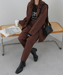 COLONY 2139 | ウールライクセンタープレスパンツ＆ジャケット/セットアップ(セットアップ)