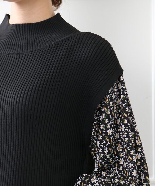 DRESKIP（ドレスキップ）の「◆ニットベストドッキングワンピース（ワンピース・レディース・ブラウン系その他/ブラック系/ブラック・03/02）」の8枚目の写真