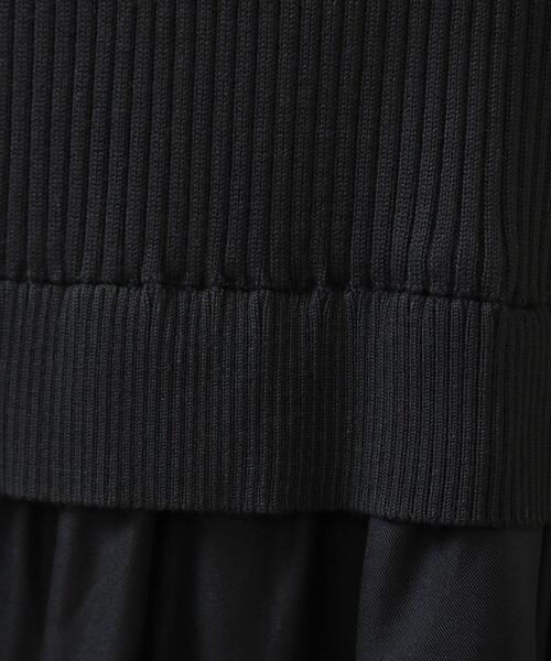 DRESKIP（ドレスキップ）の「◆ニットベストドッキングワンピース（ワンピース・レディース・ブラウン系その他/ブラック系/ブラック・03/02）」の12枚目の写真