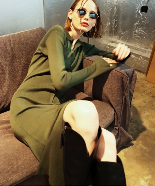 ポロニットロングワンピース ワンピース Wonem ウォンエム のファッション通販 Zozotown