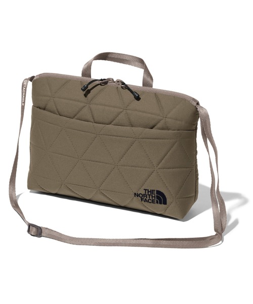 THE NORTH FACE（ザノースフェイス）の「THE NORTH FACE/ザ・ノースフェイス　Geoface Pouch ジオフェイスポーチ NM82284（ショルダーバッグ・メンズ・ブラック/ベージュ/ブラウン/ネイビー・FREE）」の4枚目の写真