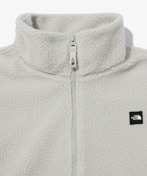THE NORTH FACE（ザノースフェイス）の「THE NORTH FACE(ザ・ノースフェイス)/コンフィフリースアノラック ハーフジップ/COMFY FLEECE ANORAK（マウンテンパーカー・レディース・ベージュ/ホワイト系その他・M/L/XL）」の4枚目の写真