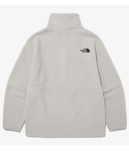 THE NORTH FACE（ザノースフェイス）の「THE NORTH FACE(ザ・ノースフェイス)/コンフィフリースアノラック ハーフジップ/COMFY FLEECE ANORAK（マウンテンパーカー・レディース・ベージュ/ホワイト系その他・M/L/XL）」の3枚目の写真