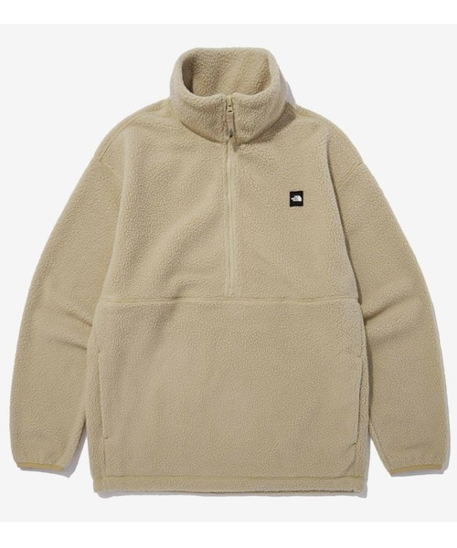 THE NORTH FACE（ザノースフェイス）の「THE NORTH FACE(ザ・ノースフェイス)/コンフィフリースアノラック ハーフジップ/COMFY FLEECE ANORAK（マウンテンパーカー・レディース・ベージュ/ホワイト系その他・M/L/XL）」の15枚目の写真