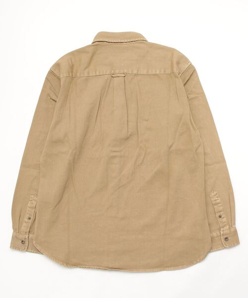 CHUMS（チャムス）の「チャムス CHUMS Garment Dyed Shirt（シャツ/ブラウス・メンズ・ベージュ・M/L）」の2枚目の写真