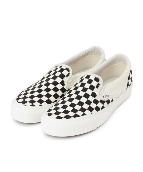 VANS（バンズ）の「VANS（バンズ） CVS SLIP ON チェッカー（スニーカー・メンズ・ホワイト・10/7h/7/8/9h/8h/9/11）」の7枚目の写真