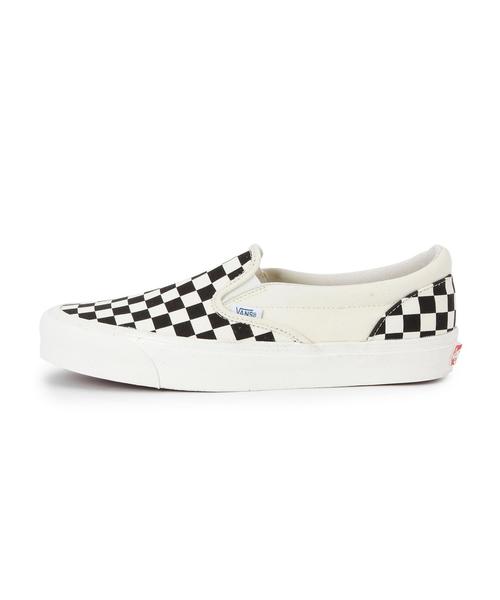 VANS（バンズ）の「VANS（バンズ） CVS SLIP ON チェッカー（スニーカー・メンズ・ホワイト・10/7h/7/8/9h/8h/9/11）」の8枚目の写真