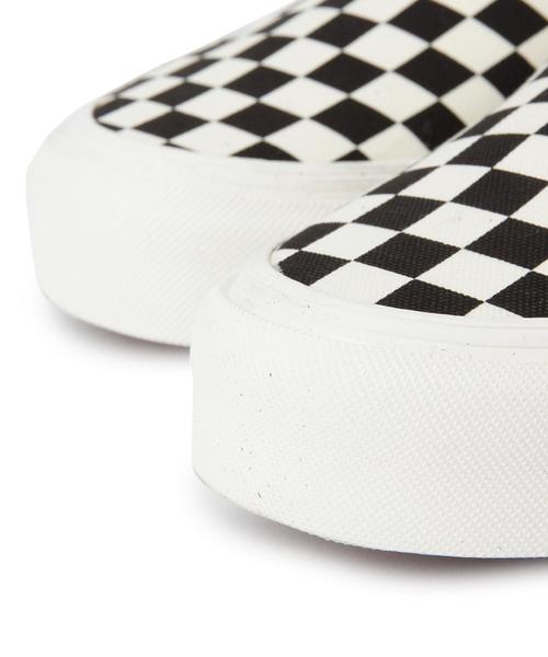 VANS（バンズ）の「VANS（バンズ） CVS SLIP ON チェッカー（スニーカー・メンズ・ホワイト・10/7h/7/8/9h/8h/9/11）」の4枚目の写真