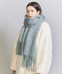 BEAUTY&YOUTH UNITED ARROWS | ソリッド ビッグ フリンジ マフラー(マフラー)