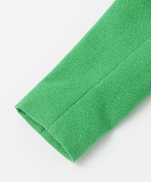 kladskap（クレードスコープ）の「ネコ釦ウールライクコート（ダウンジャケット/コート・キッズ・グリーン・100cm/90cm/120cm/110cm）」の9枚目の写真