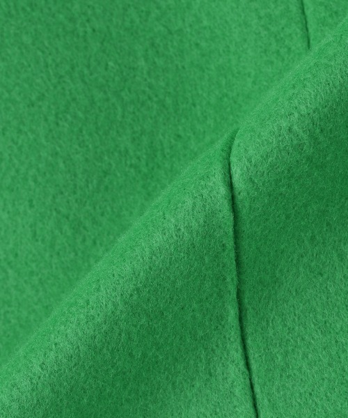 kladskap（クレードスコープ）の「ネコ釦ウールライクコート（ダウンジャケット/コート・キッズ・グリーン・100cm/90cm/120cm/110cm）」の13枚目の写真