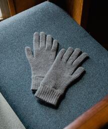 Johnstons of Elgin | ＜JOHNSTONS×green label relaxing＞ウールカシミヤ リブ グローブ(手袋)