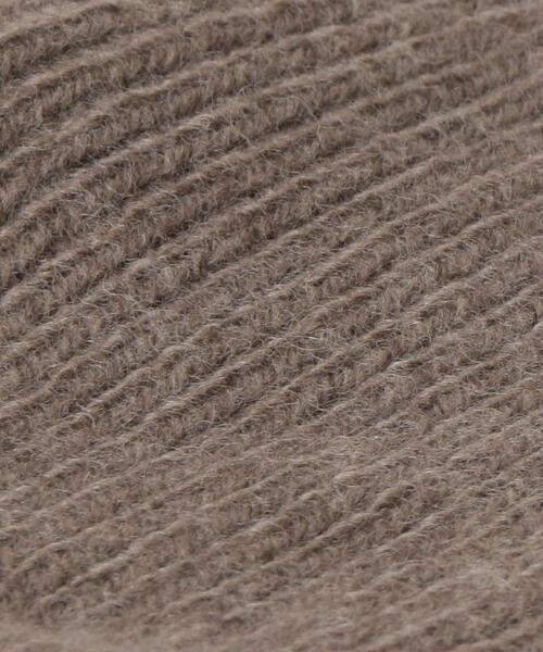 Johnstons of Elgin（ジョンストンズオブエルガン）の「＜JOHNSTONS×green label relaxing＞ウールカシミヤ リブ グローブ（手袋・メンズ・ブラック/ブラウン/ライトグレー・FREE）」の13枚目の写真