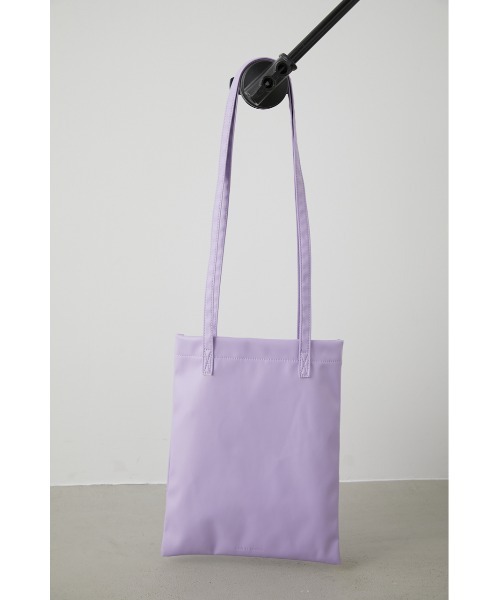 (取寄) シンプル トート バッグ Will Leather Goods Simple Tote Bag  Purple FAUX LEATHER TOTE BAG/フェイクレザートートバッグ（トートバッグ