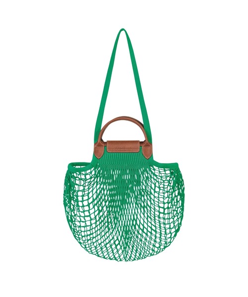 LONGCHAMP（ロンシャン）の「Le Pliage Filet ショルダーバッグ M（ショルダーバッグ・レディース・グリーン/ホワイト/レッド/ピンク/イエロー/オレンジ/ネイビー/ベビーピンク/ブラック・FREE）」の18枚目の写真