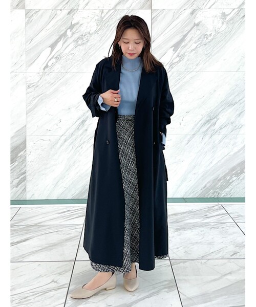 grove（グローブ）の「◆【撥水機能】気軽にサッと羽織れる軽さのあるトレンチコート（トレンチコート・レディース・ベージュ/アイボリー/ブラック・01/02/03/04/05）」の18枚目の写真