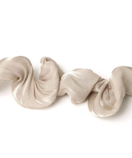 LEPSIM（レプシィム）の「シフォングルグルワイヤー　180232（その他ヘアアクセサリー・レディース・ベージュ/カーキ/ブラウン・ONE SIZE）」の6枚目の写真