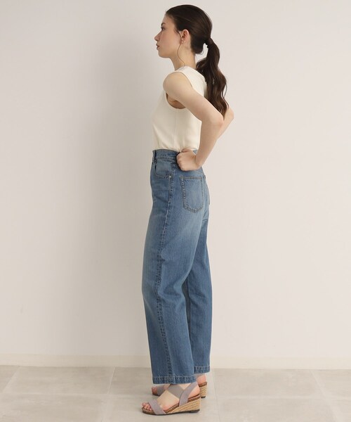 SHOO・LA・RUE（シューラルー）の「◆細リブ タンクトップ（タンクトップ・レディース・ホワイト系/ブラック/チャコールグレー・02/03/04）」の7枚目の写真