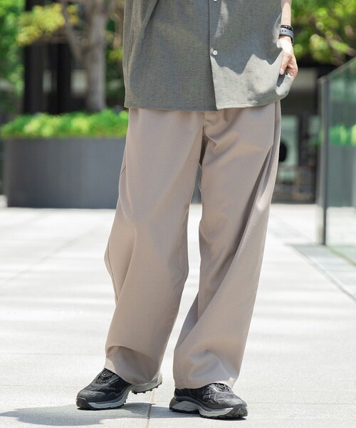 BEAMS HEART(ビームスハート)の「バルーン シェフ イージー パンツ(その他パンツ・メンズ・ブラック/ベージュ/ライトブラウン・SMALL/MEDIUM/LARGE)」の3枚目の写真