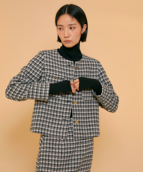 ReNorm（リノーム）の「チェックツイードスカート（スカート・レディース・チェック・M/S）」の12枚目の写真