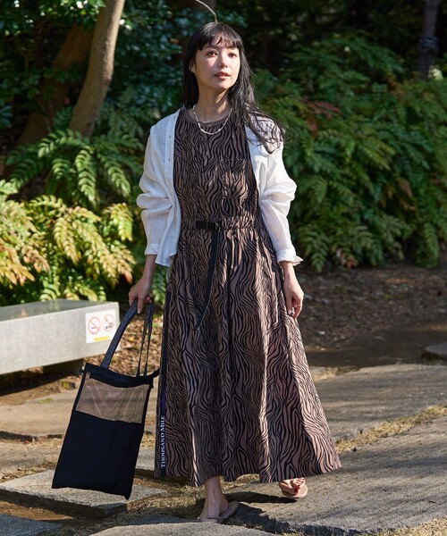 THOUSAND MILE ゼブラ柄 ノースリーブワンピース THOUSAND MILE（サウザンドマイル）の「THOUSAND MILE × FREAK'S STORE