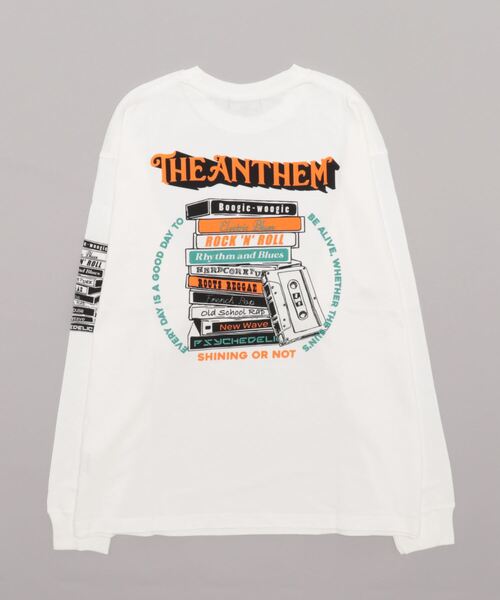 PAGEBOY（ページボーイ）の「PAGEBOYLIM/Good musicロンT（Tシャツ/カットソー・レディース・ブラック/グリーン/オフホワイト・MEDIUM/LARGE）」の5枚目の写真