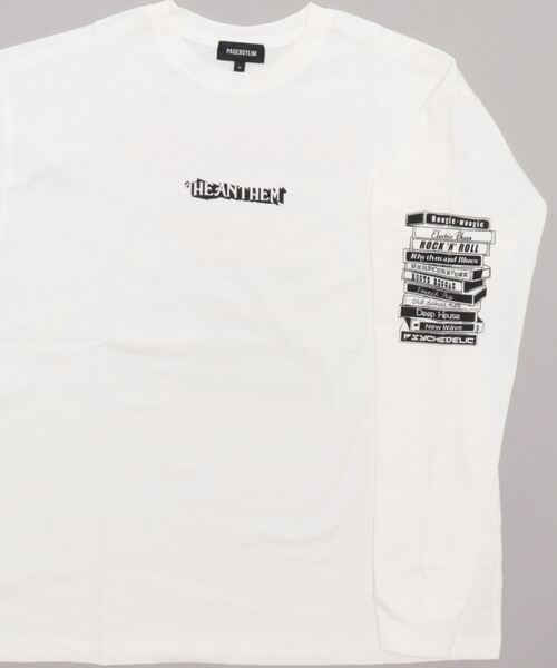 PAGEBOY（ページボーイ）の「PAGEBOYLIM/Good musicロンT（Tシャツ/カットソー・レディース・ブラック/グリーン/オフホワイト・MEDIUM/LARGE）」の6枚目の写真