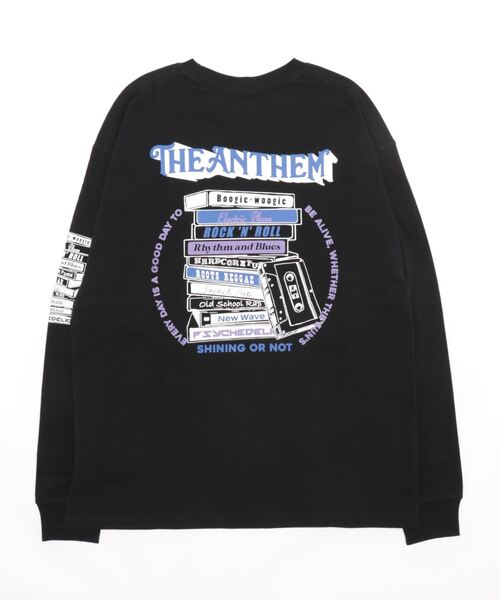 PAGEBOY（ページボーイ）の「PAGEBOYLIM/Good musicロンT（Tシャツ/カットソー・レディース・ブラック/グリーン/オフホワイト・MEDIUM/LARGE）」の7枚目の写真