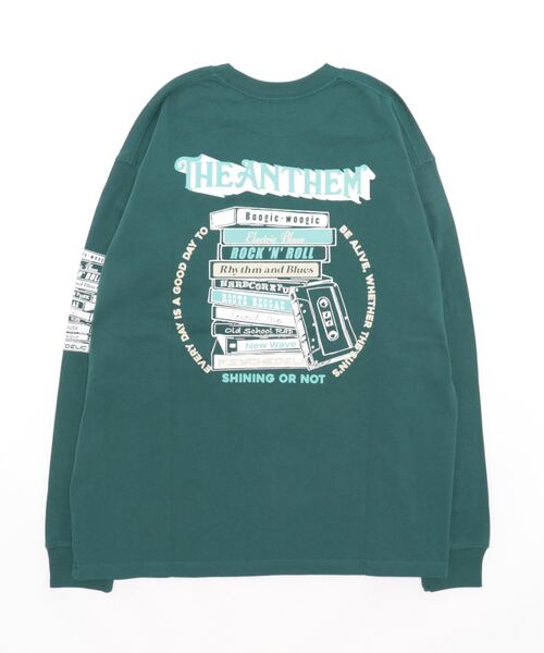 PAGEBOY（ページボーイ）の「PAGEBOYLIM/Good musicロンT（Tシャツ/カットソー・レディース・ブラック/グリーン/オフホワイト・MEDIUM/LARGE）」の4枚目の写真