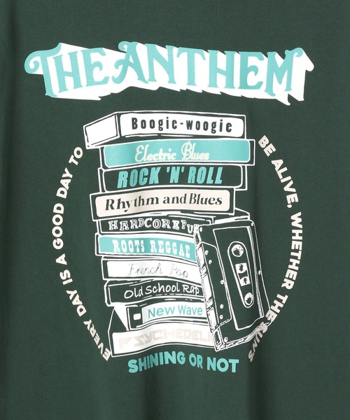 PAGEBOY（ページボーイ）の「PAGEBOYLIM/Good musicロンT（Tシャツ/カットソー・レディース・ブラック/グリーン/オフホワイト・MEDIUM/LARGE）」の9枚目の写真