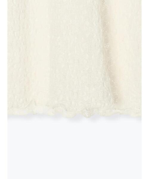 Samansa Mos2（サマンサ モスモス）の「◎花柄レースジャカードメローカットソー（Tシャツ/カットソー・レディース・オフホワイト/ブラック・ﾌﾘ-）」の17枚目の写真