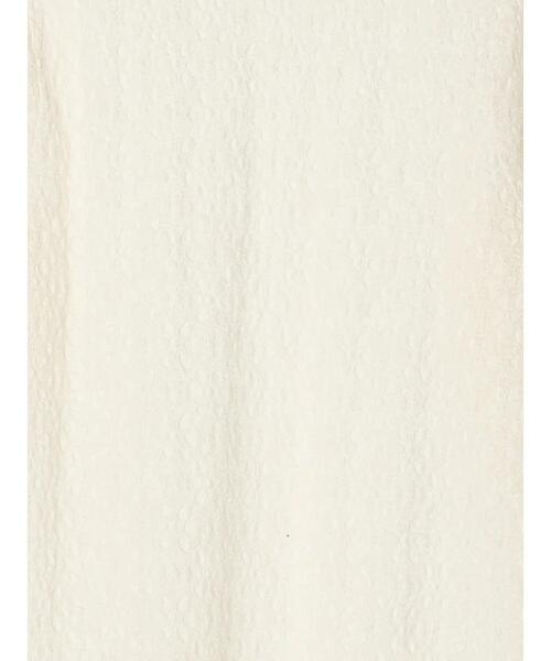 Samansa Mos2（サマンサ モスモス）の「◎花柄レースジャカードメローカットソー（Tシャツ/カットソー・レディース・オフホワイト/ブラック・ﾌﾘ-）」の15枚目の写真