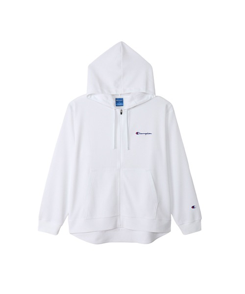 Champion(チャンピオン)の「【Champion/チャンピオン】メンズ スポーツ ジップフーデッドシャツ(パーカー・メンズ・グレー/ブラック/ホワイト・LARGE/X-LARGE/MEDIUM)」の2枚目の写真