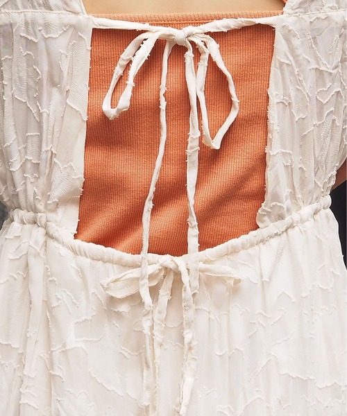 tiptop（ティップトップ）の「シアージャガードノースリワンピース（ワンピース・レディース・ダークグレー/ブラック/アイボリー/ブラック系その他・FREE）」の13枚目の写真