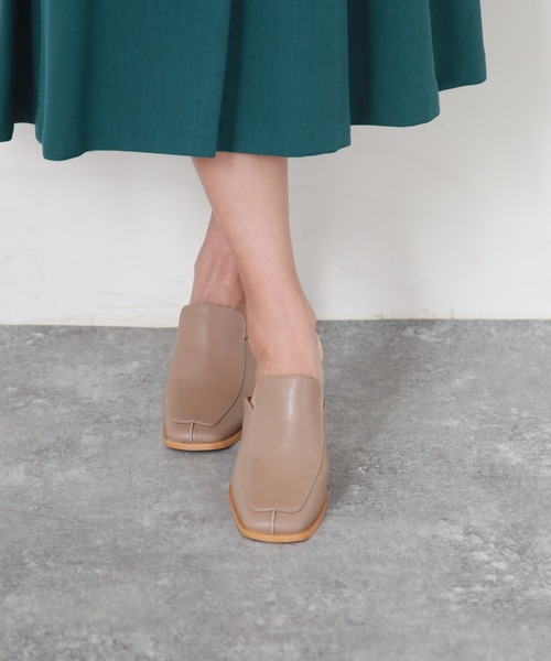 Cheek（チーク）の「ローファーデザインサボ（ローファー・レディース・ブラック/ベージュ・SMALL/LARGE/MEDIUM）」の10枚目の写真