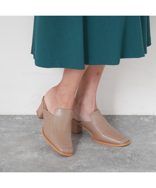 Cheek（チーク）の「ローファーデザインサボ（ローファー・レディース・ブラック/ベージュ・SMALL/LARGE/MEDIUM）」の11枚目の写真