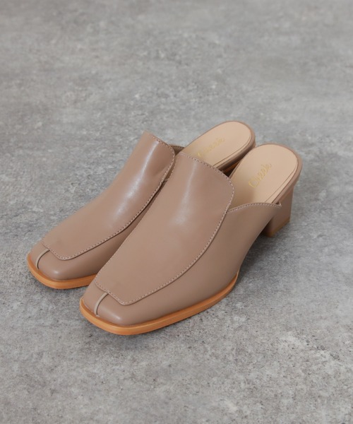 Cheek（チーク）の「ローファーデザインサボ（ローファー・レディース・ブラック/ベージュ・SMALL/LARGE/MEDIUM）」の13枚目の写真