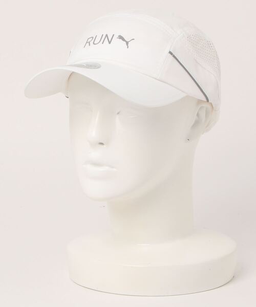 PUMA(プーマ)の「PUMA プーマ ユニセックス ランニング ライトウェイト ランナー キャップ(キャップ・メンズ・ピンク/ライム/ホワイト/ブラック・フリー)」の7枚目の写真