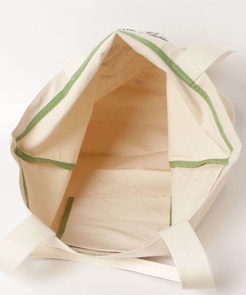 NEW BALANCE(ニューバランス)の「キャンバストートバッグ(トートバッグ・メンズ・ライトグリーン・ONE SIZE)」の3枚目の写真