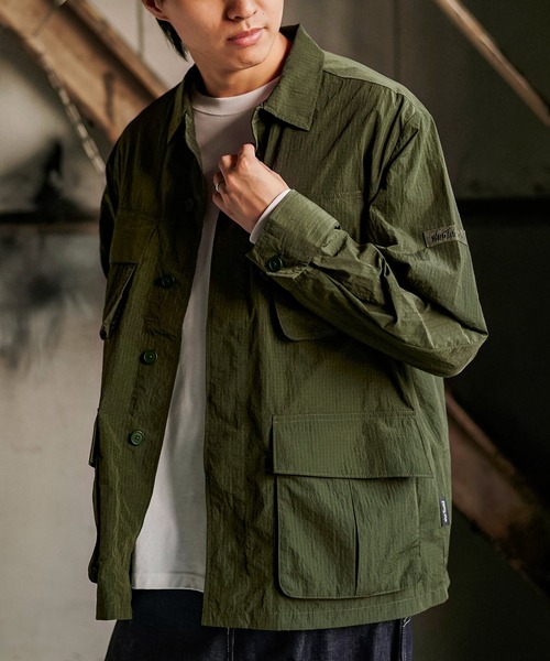 WILDTHINGS グレインリップBDUジャケット WT23018SK（ミリタリー