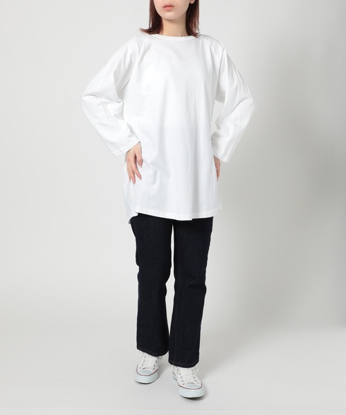 United Athle（ユナイテッドアスレ）の「【United Athle】3/4 raglan sleeve t-shirt / ラグランスリーブTシャツ 七分丈 ロンT リンガー 5045（Tシャツ/カットソー・メンズ・ホワイト/ブラック/ホワイト×ネイビー/ブラック×グレー/ホワイト×ブラック・M/L/XL/S）」の7枚目の写真