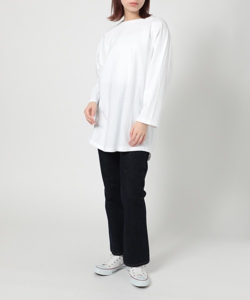 United Athle（ユナイテッドアスレ）の「【United Athle】3/4 raglan sleeve t-shirt / ラグランスリーブTシャツ 七分丈 ロンT リンガー 5045（Tシャツ/カットソー・メンズ・ホワイト/ブラック/ホワイト×ネイビー/ブラック×グレー/ホワイト×ブラック・M/L/XL/S）」の8枚目の写真