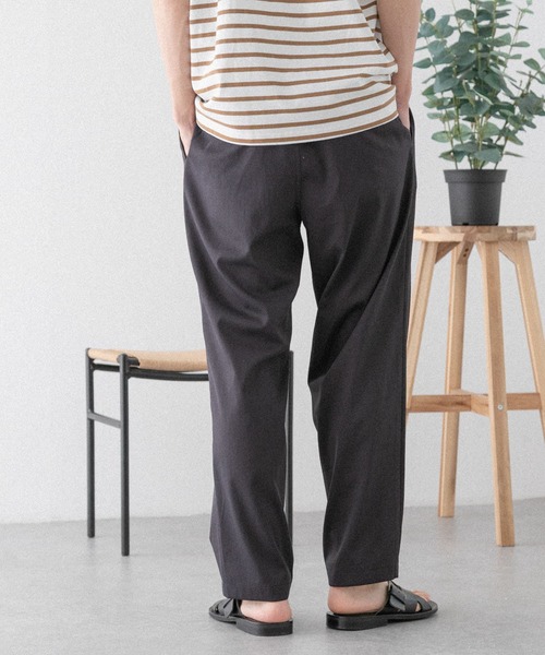 FORK&SPOON（フォークアンドスプーン）の「FORK&SPOON　クールタッチイージーパンツ（その他パンツ・メンズ・ベージュ/スミクロ・3/4/5）」の5枚目の写真