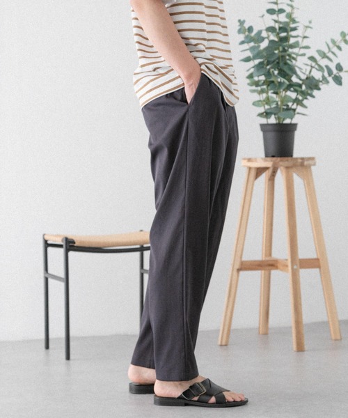 FORK&SPOON（フォークアンドスプーン）の「FORK&SPOON　クールタッチイージーパンツ（その他パンツ・メンズ・ベージュ/スミクロ・3/4/5）」の6枚目の写真