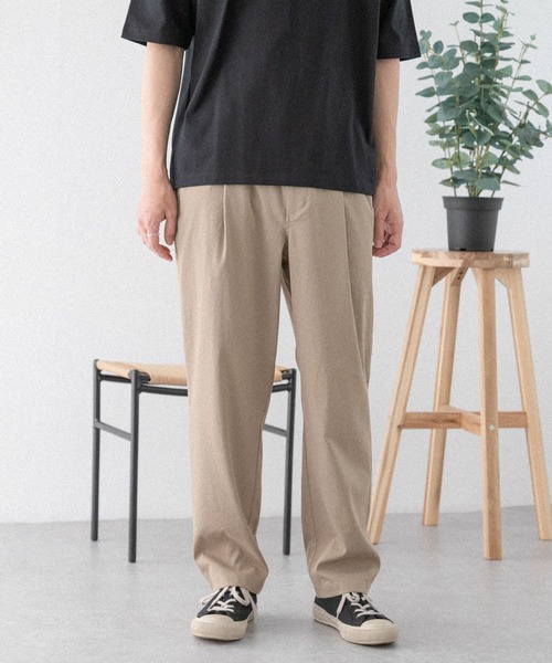 FORK&SPOON（フォークアンドスプーン）の「FORK&SPOON　クールタッチイージーパンツ（その他パンツ・メンズ・ベージュ/スミクロ・3/4/5）」の8枚目の写真